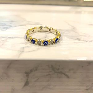 Evil eye ring